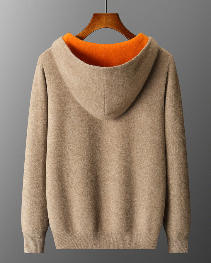 Halloran Cashmere Dual-Sized Zip-Up
