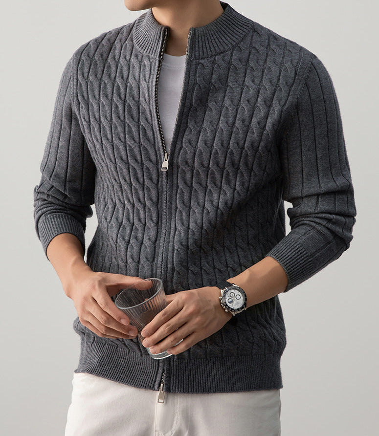 Callahan Cashmere Zip
