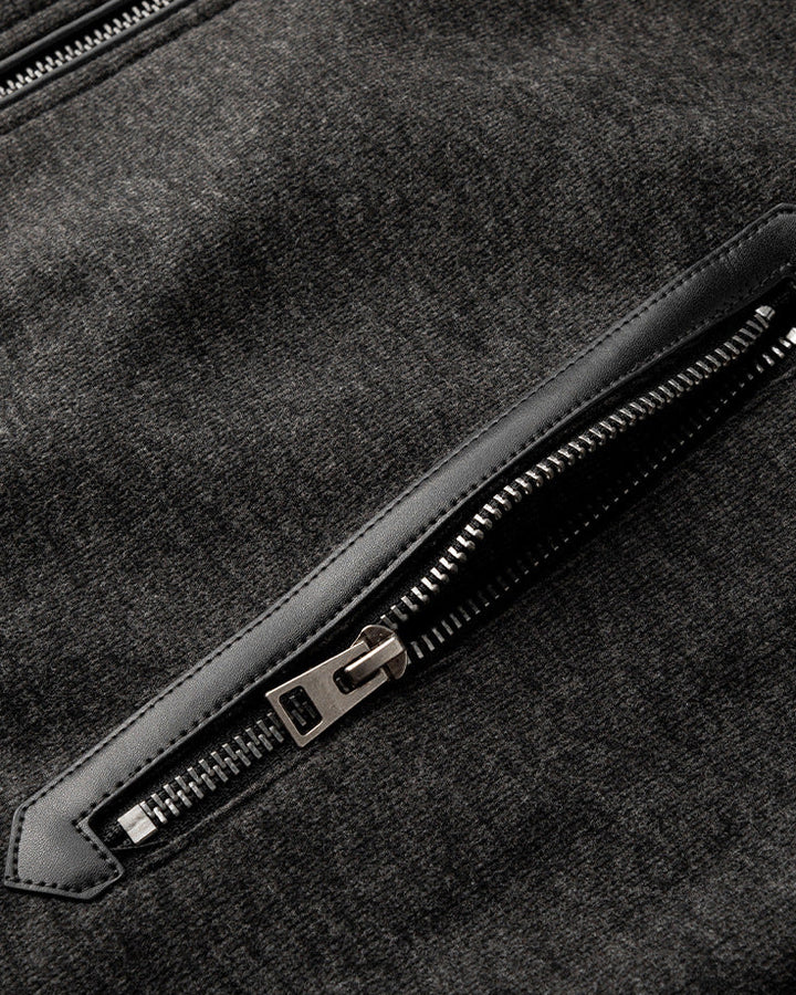 Lucenti Collared Zip-Up