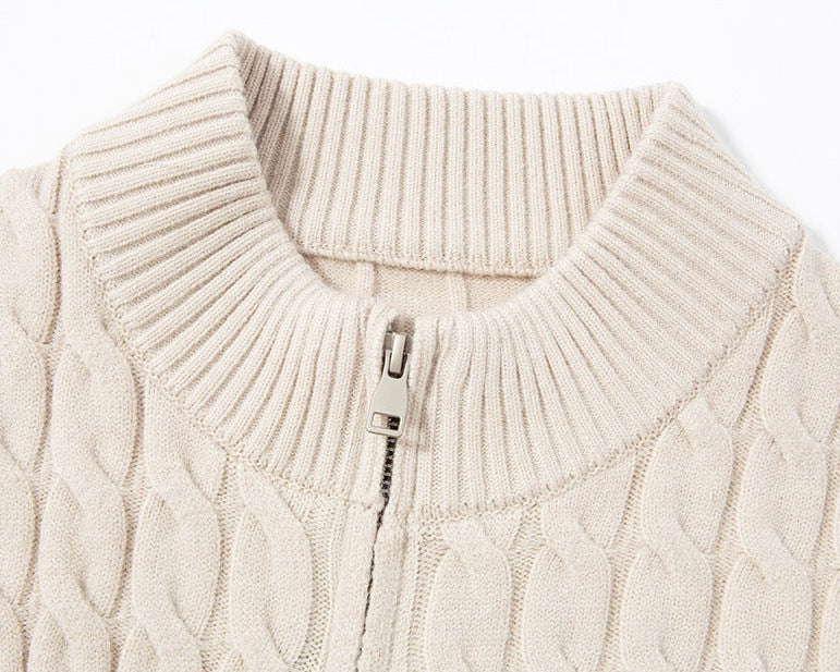 Callahan Cashmere Zip