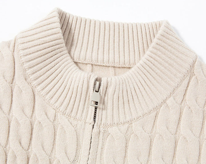 Callahan Cashmere Zip