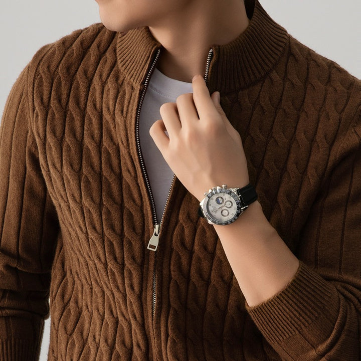 Callahan Cashmere Zip