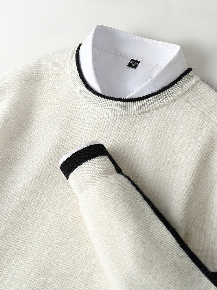 The Garrison Cashmere Pullover