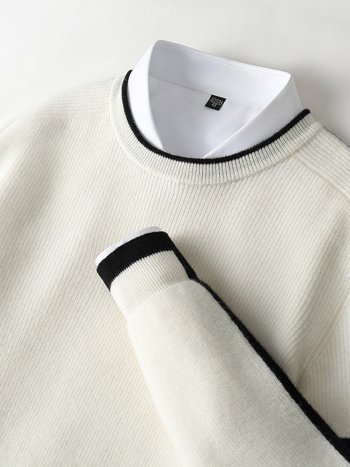 The Garrison Cashmere Pullover