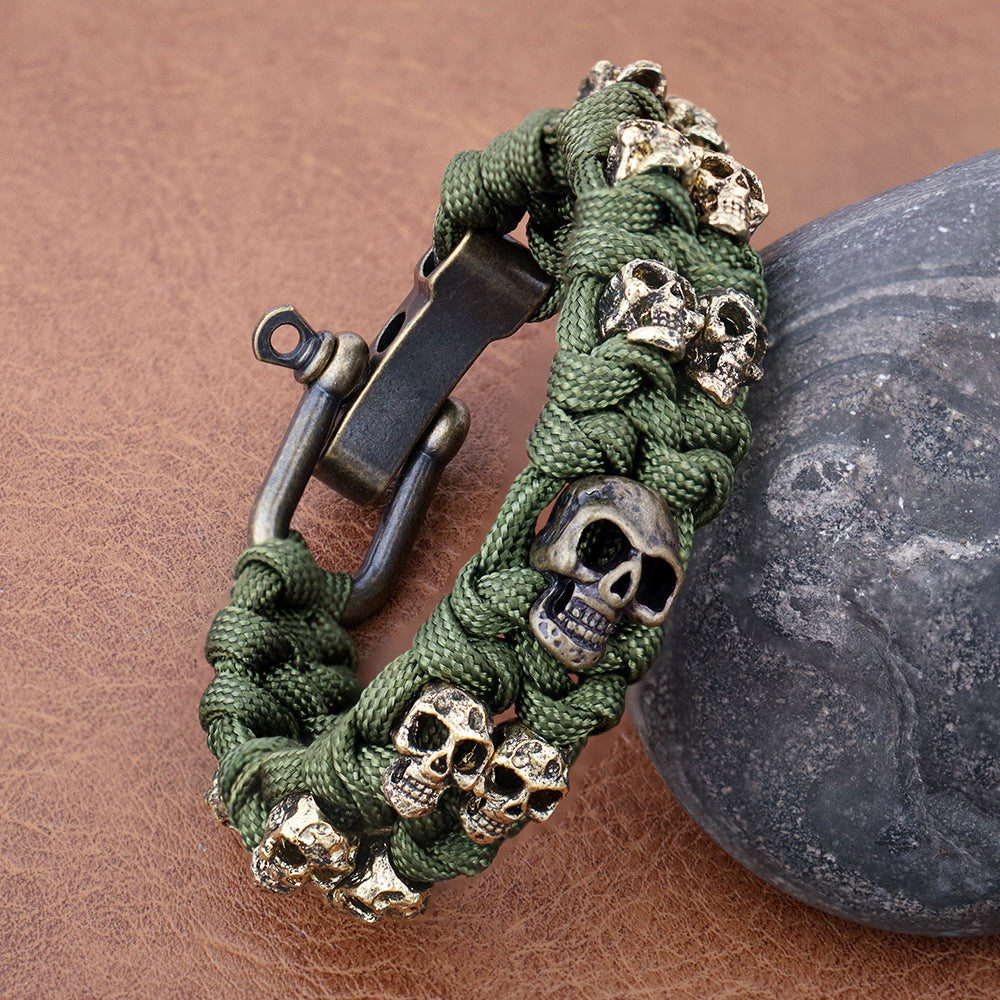 Death Pin Paracord Bracelet