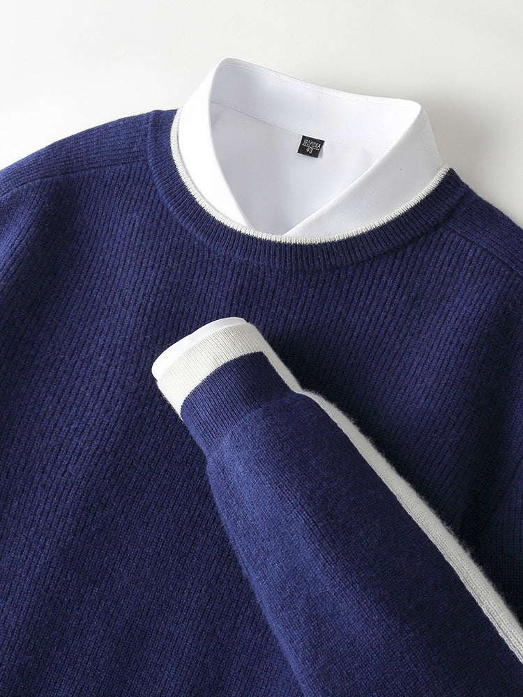 The Garrison Cashmere Pullover