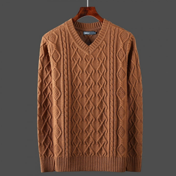 Vanature Wool Knit Pullover