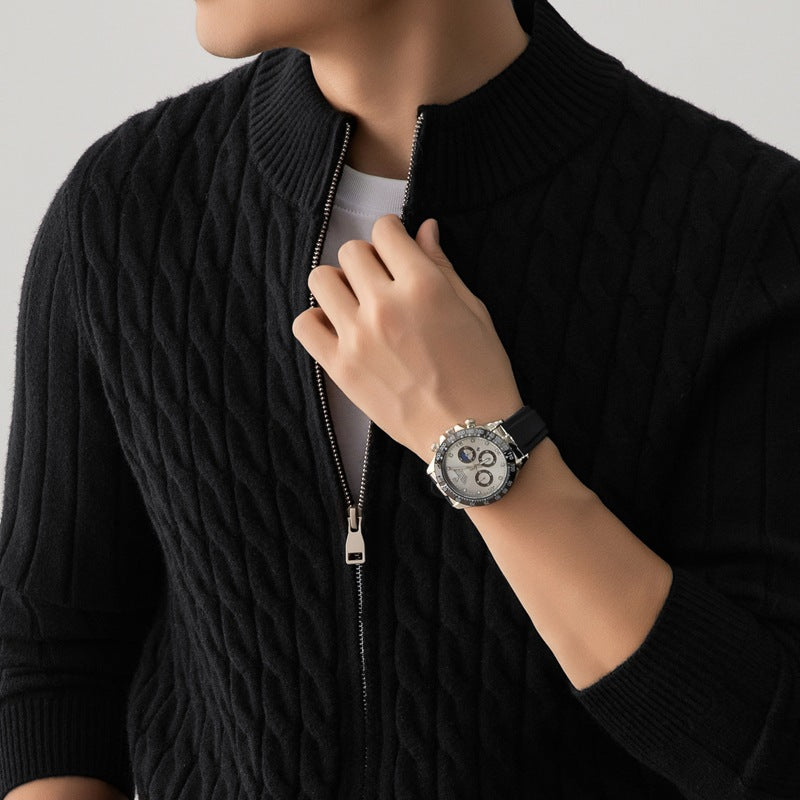 Callahan Cashmere Zip