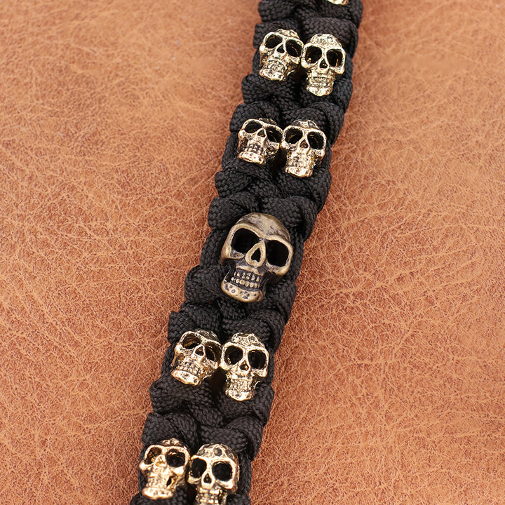 Death Pin Paracord Bracelet