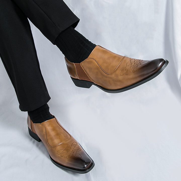 Jaxton Leather Slip-Ons