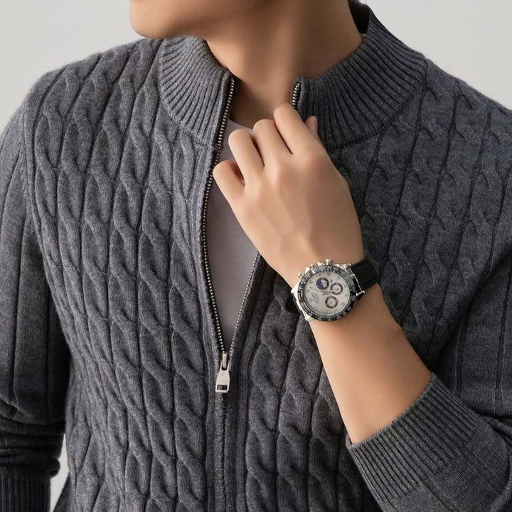 Callahan Cashmere Zip
