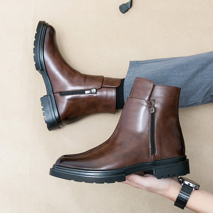 Beauford Leather Boots