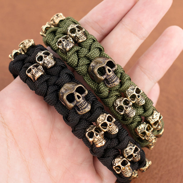 Death Pin Paracord Bracelet