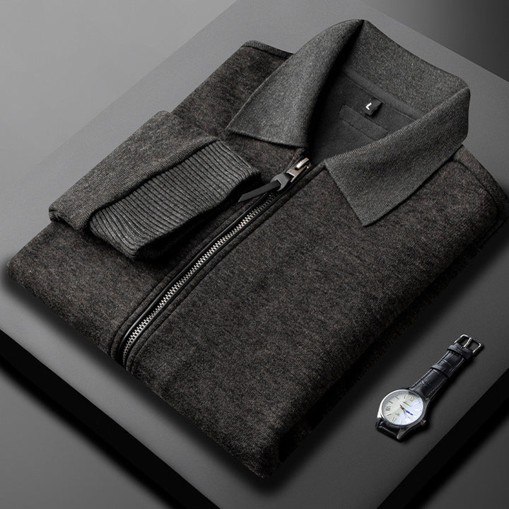 Lucenti Collared Zip-Up