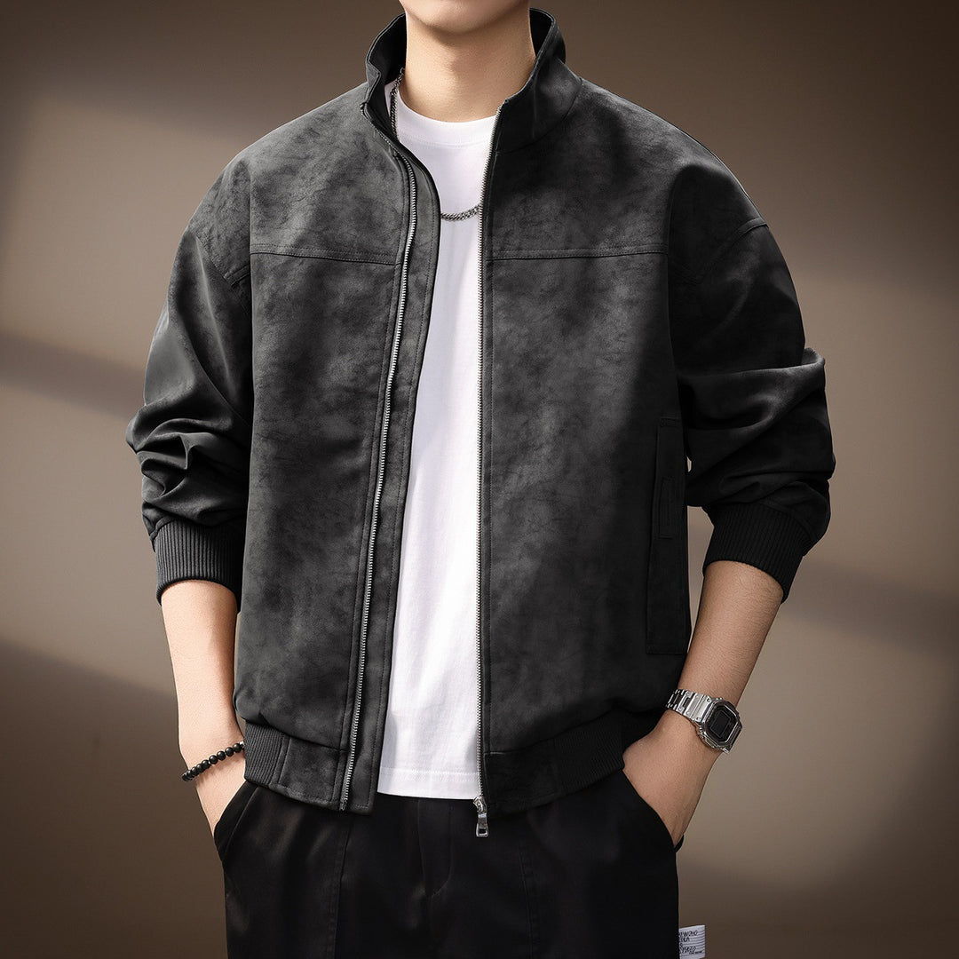 Harrington Suede Jacket