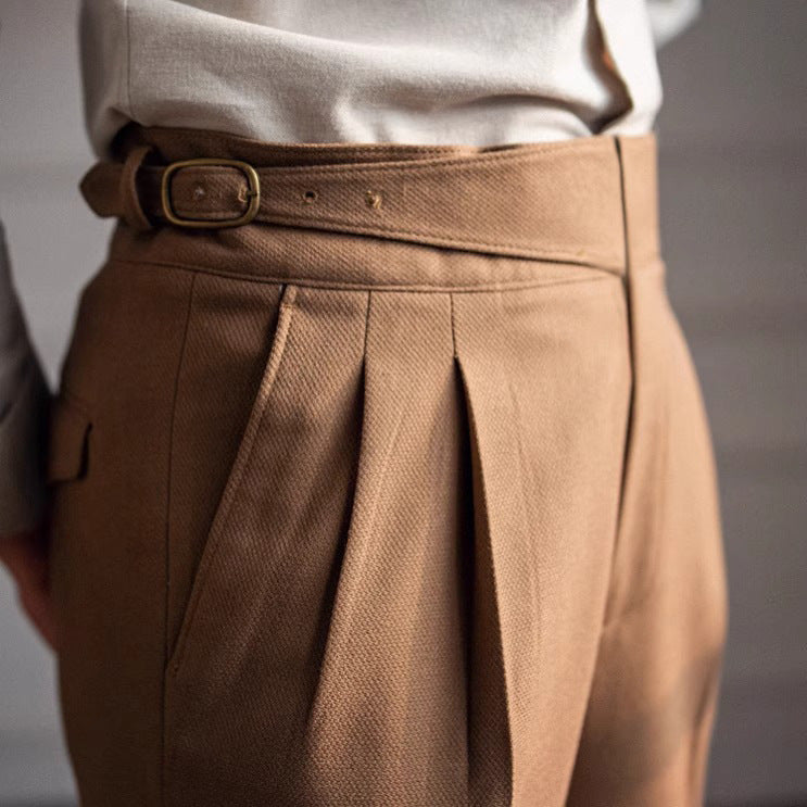 Axton Pleated Trousers