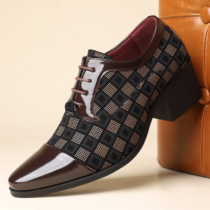 Palermo Stacked Heel Oxfords