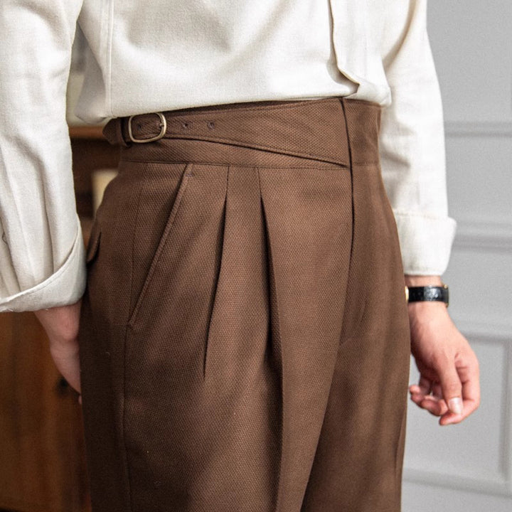 Axton Pleated Trousers