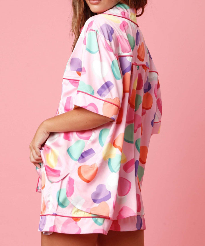 Love & Lounge Silk PJ Set
