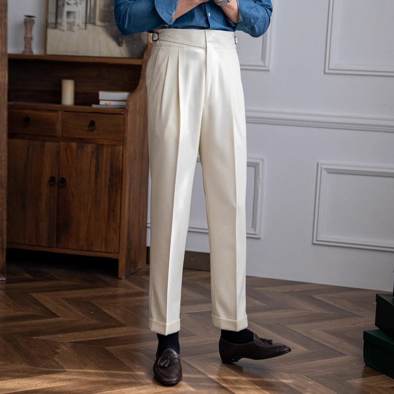 Axton Pleated Trousers
