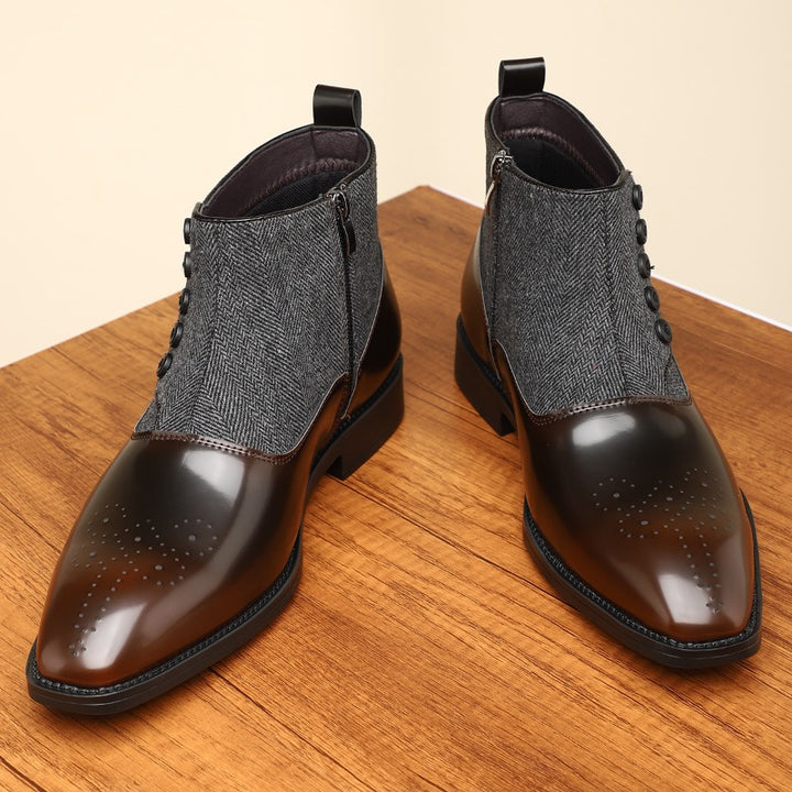 Alfian Leather Boots