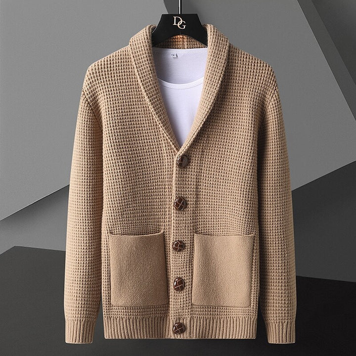Caldwell Waffle Knit Cardigan