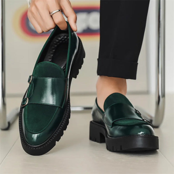 Langston Crest Leather Loafer