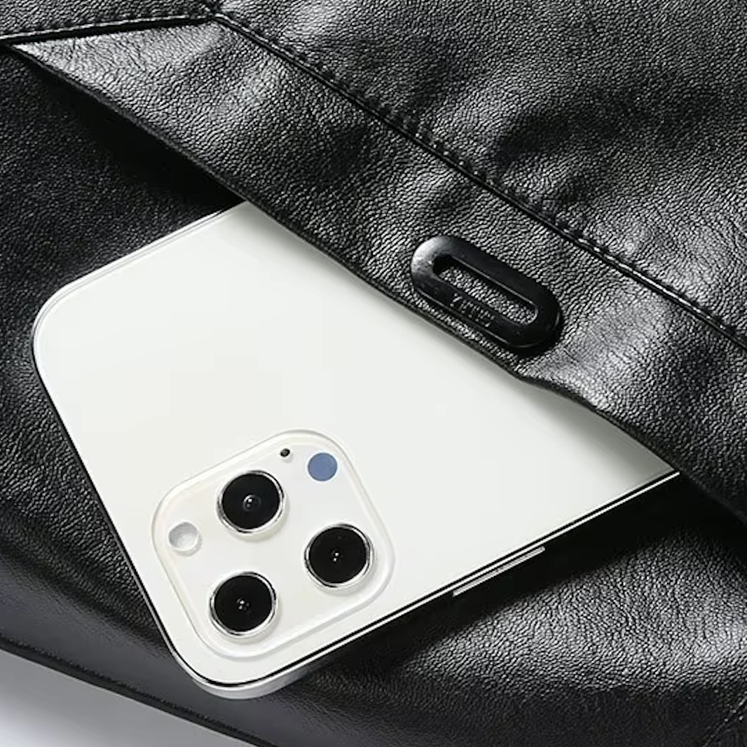 Alderon Leather Bomber Jacket