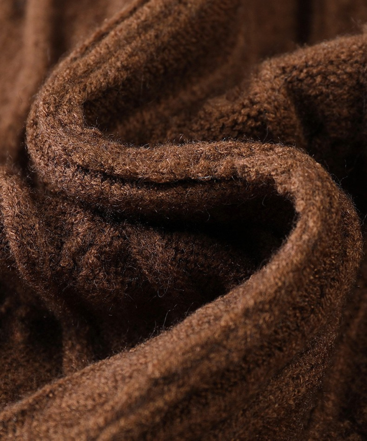 Carvano Cable Knit Cardigan